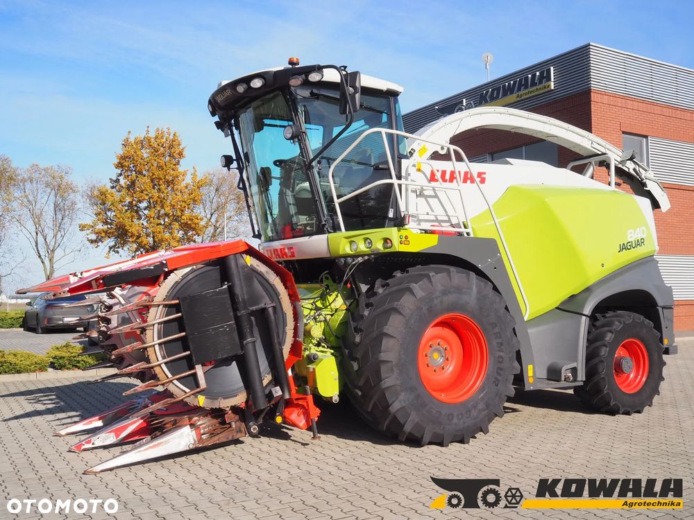 Claas Jaguar 840 4x4 + Kemper 445