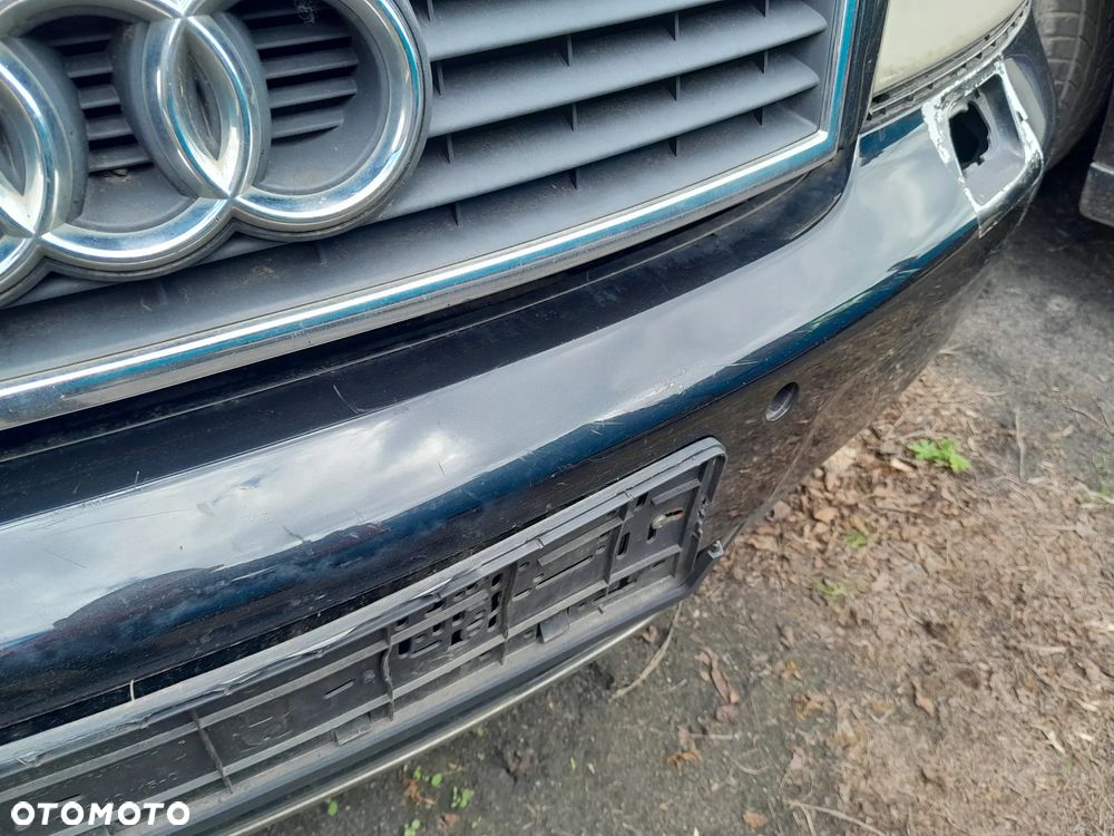 Zderzak przedni AUDI A6 C5 Lift 01-04r. LZ9W PDC Xenon - 5