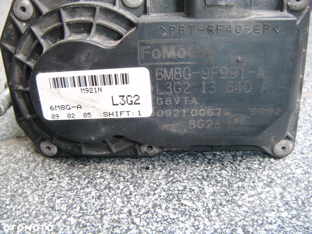 mazda 6 GG 1.8 16v 05r przepustnica 6m8g-9f991-a - 2