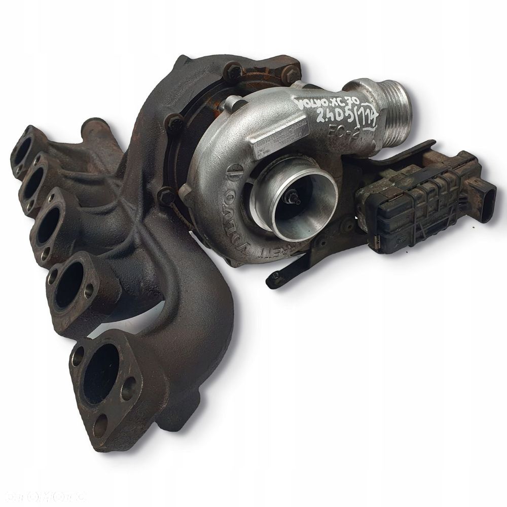 TURBOSPRĘŻARKA Volvo S60 V70 II XC70 2.4 D5 31293028 - 1
