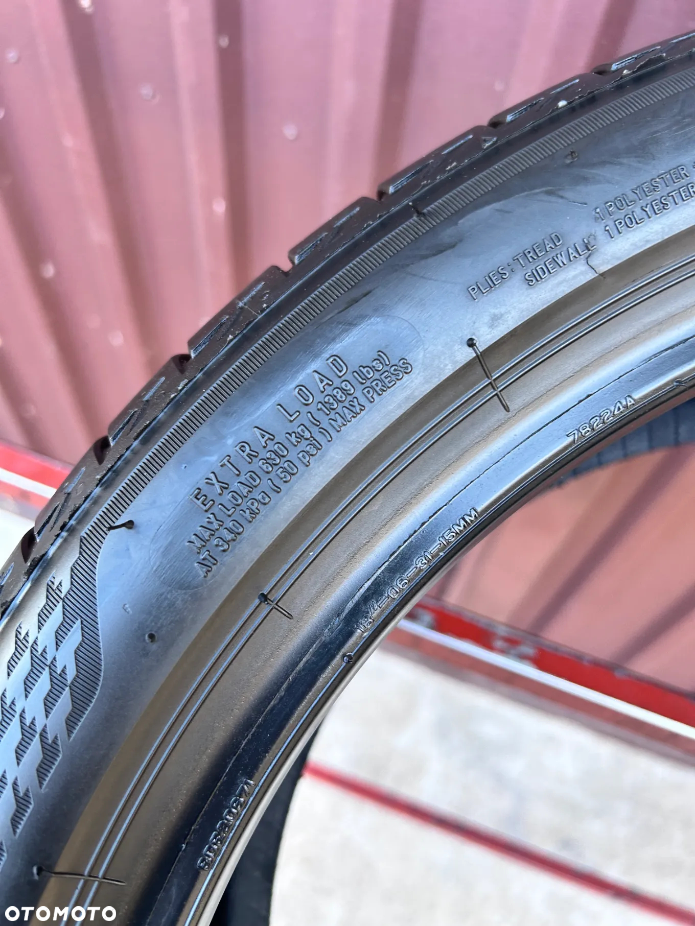 1 OPONA LETNIA BRIDGESTONE 225/40/18  92Y  XL - 6