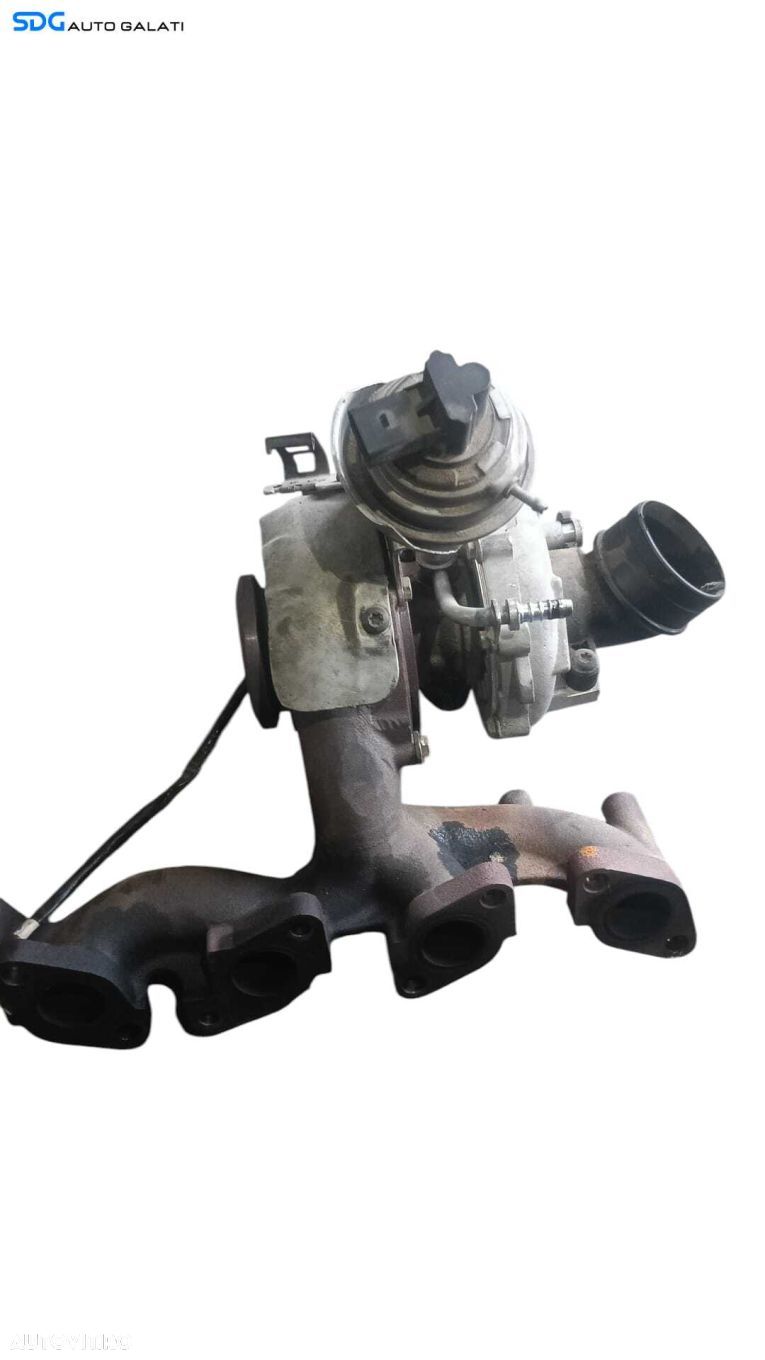 Turbo Turbina Turbosuflanta Seat Toledo 3 2.0 TDI BMN 2005 - 2009 Cod EVTC0195 757042-0013 [M8822] - 1