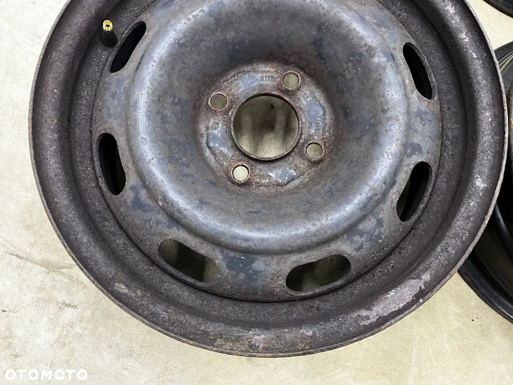 Felgi stalowe Citroen C2 C3 C4 Peugeot 1007 206 307 02-10r. felgi r15 cali 6jx15 ET27 4x108 Komplet - 9