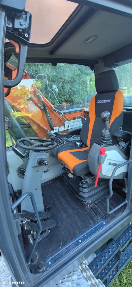 Doosan Koparka kołowa DX190W-5 rototilt nowe koła opony sprowadzona - 7