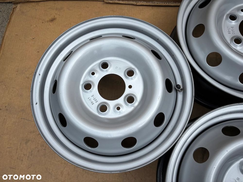 Felgi Stalowe Oryginalne Fiat Ducato Peugeot Boxer Citroen Jumper 6J 16" Et68 5x130 Komplet 4 Sztuki Jak Nowe Kołpaki Oryignalne - 8