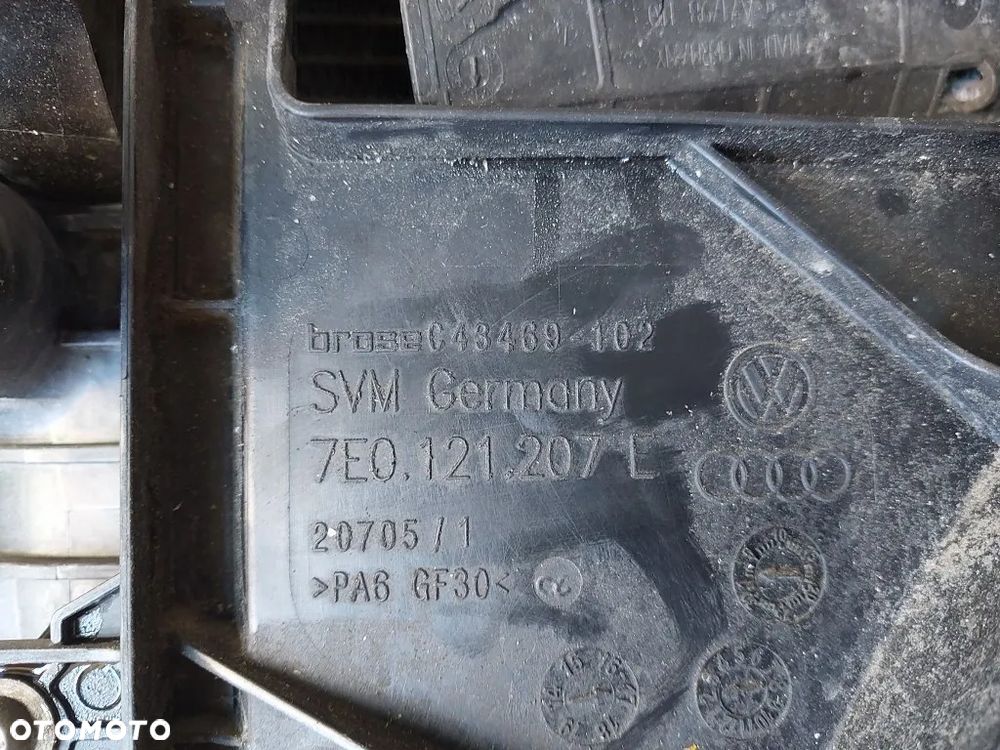 chłodnica wody klimy intercooler wentylator vw multivan transporter t6 2017r 2.0 tdi dsg 7e0121207 - 12