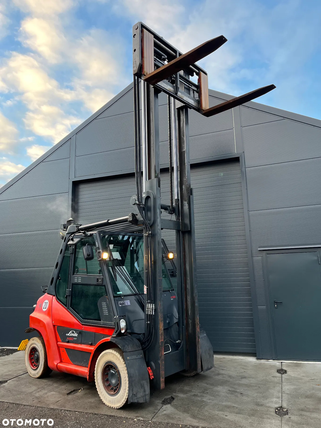 Linde H60-T 396-03 Gaz LPG Kabina Klima Pozycjoner Przesuw boczny - 9