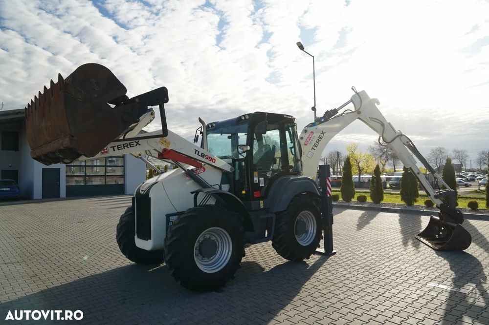 Terex TLB 990 / BULDOEXCAVATOR / SET CUPĂ / 3.300 ORE / - 4