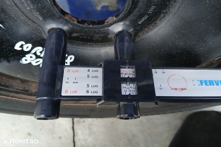 Jante tabla cu anvelope 15 - set 1K0601027C 6JX15H2 ET47 195/65 R15 1 - 7