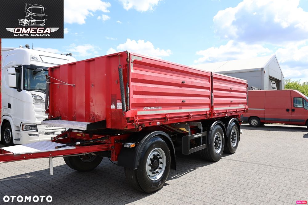 Scania P 450 XT / 6X4 /  WYWROTKA + PRZYCZEPA / ZESTAW / - 18