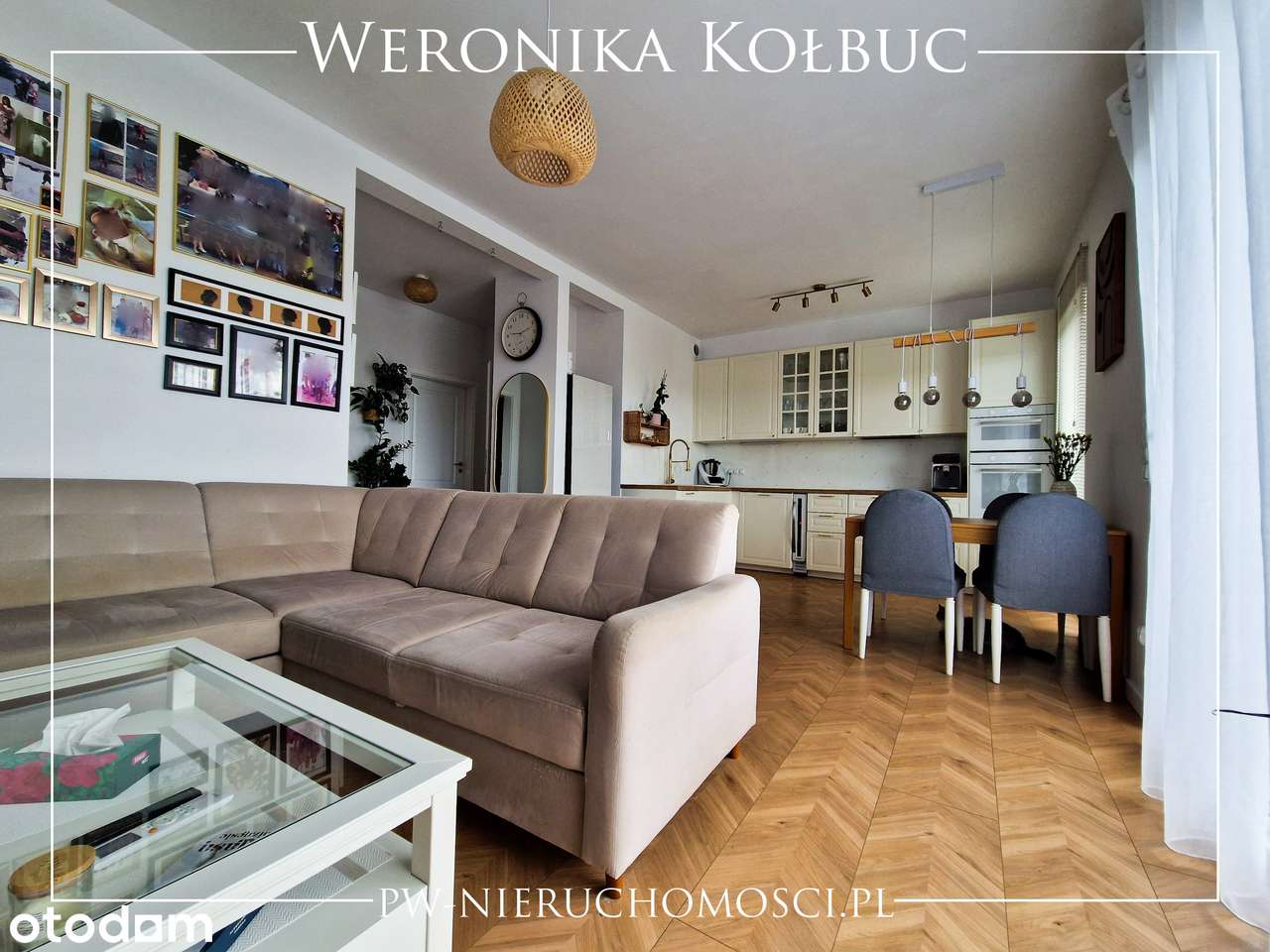 Nowe mieszkanie z ogrodem i miejscem parkingowym .