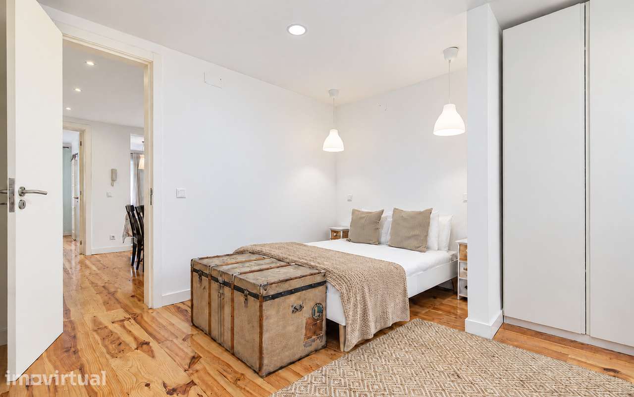 Apartamento T1+1 mobilado para arrendar no centro de Lisboa - Grande imagem: 3/25