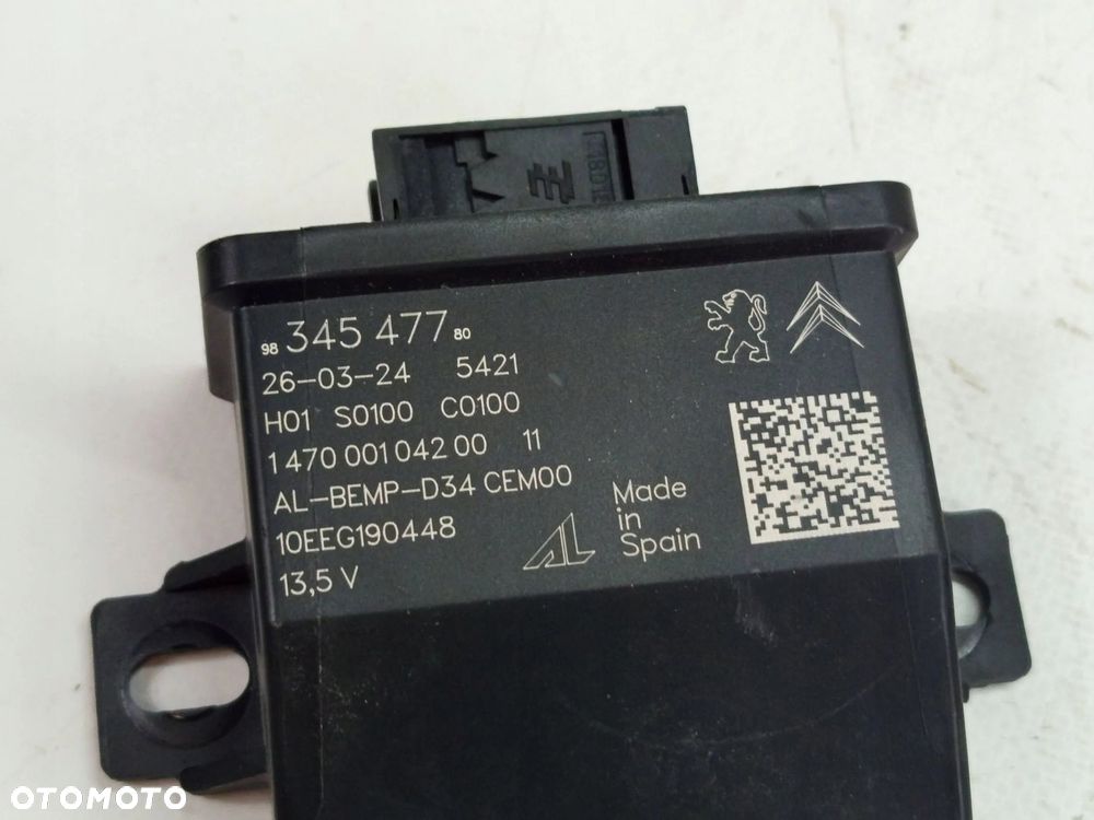 MODUŁ ŚWIATEŁ LAMP LED OPEL CORSA F 9834547780 - 6