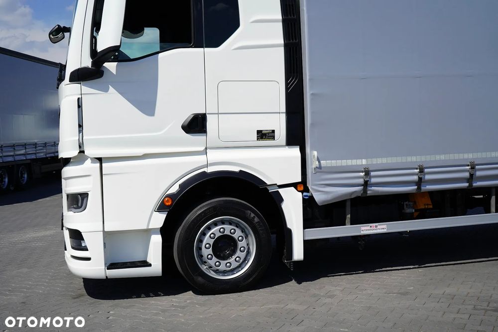 MAN TGX / 18.470 / E 6 / GX / FIRANKA / 19 PALET / RETARDER / ŁAD. 8050 KG - 18