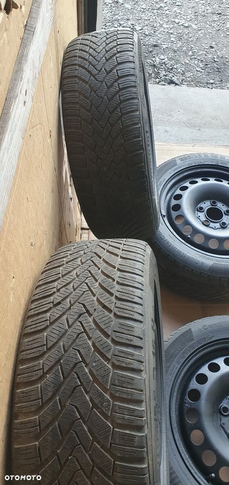 Felgi stalowe z oponami 205/55 R16 6,5J 5x112 ET49 VW Mercedes KBA43930 - 6