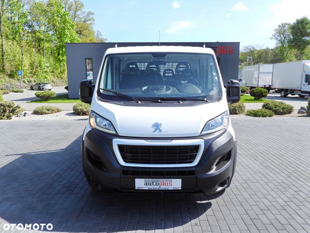Peugeot BOXER  WYWROTKA PODWÓJNA KABINA DOKA 7 MIEJSC TEMPOMAT KLIMATYZACJA  140KM - 6