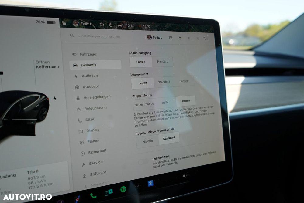 Tesla Model 3 Langstreckenbatterie Allradantrieb Dual Motor - 33