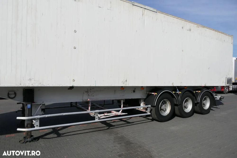 Benalu CAMION BASCULANTE ALUMINIU / 75 M3 / UȘĂ clapete / AXIE ELEVABILĂ - 19