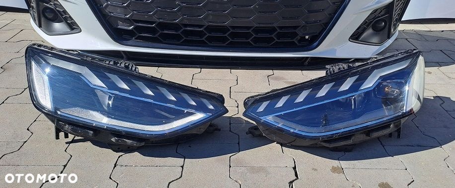 audi s4 b9 8w lift 20-24r przód maska zderzak błotnik full led ls9r - 7