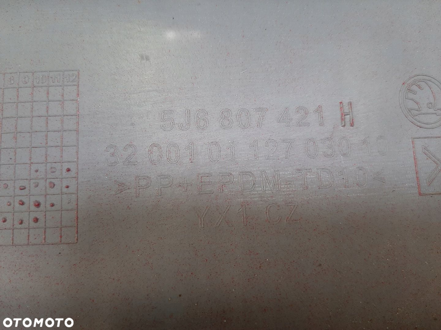 Skoda Fabia II 2007-2014r. Montecarlo Zderzak tył 5J6807421H - 8