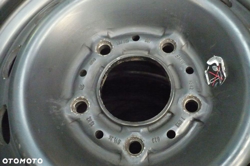4x Felgi Alu BMW 6,5x15 5x120 ET42 ORYGINAŁ - 5