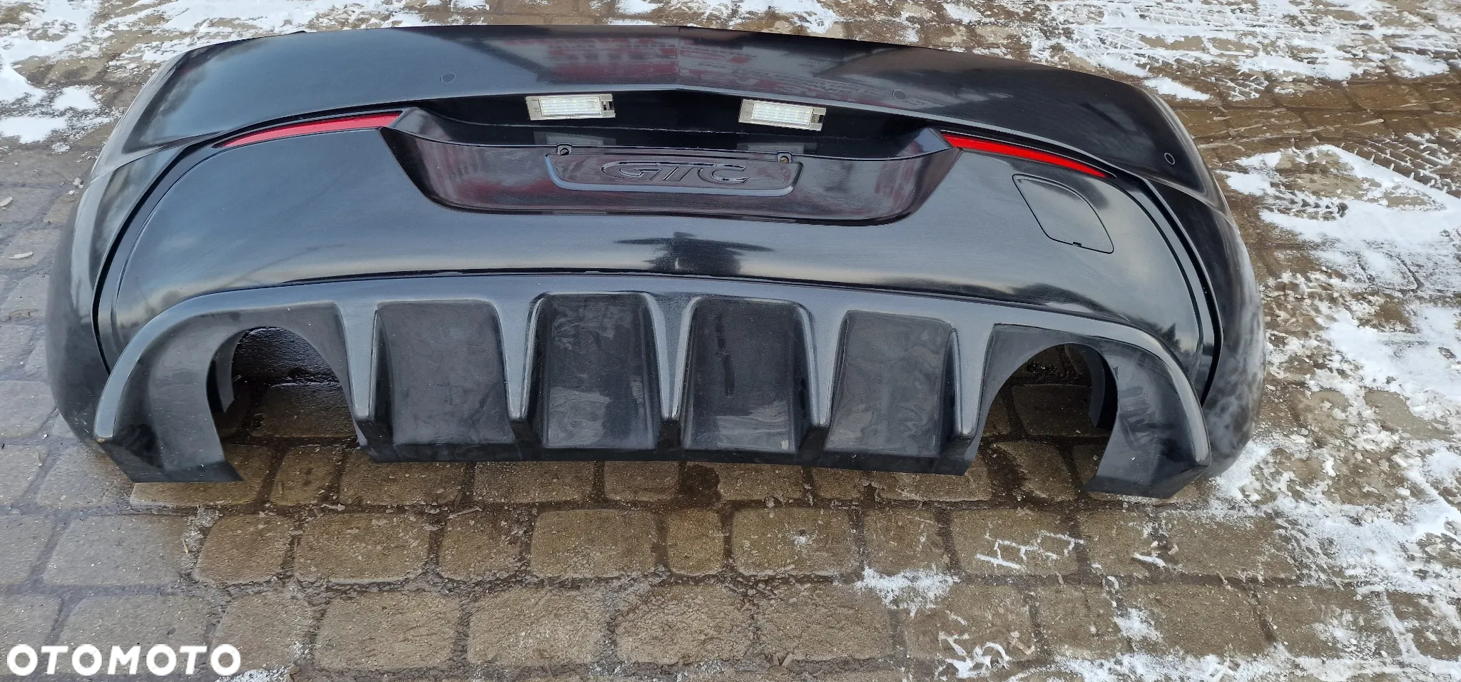 ZDERZAK TYŁ TYLNY PDC OPEL ASTRA IV GTC OPC Z20C - 4