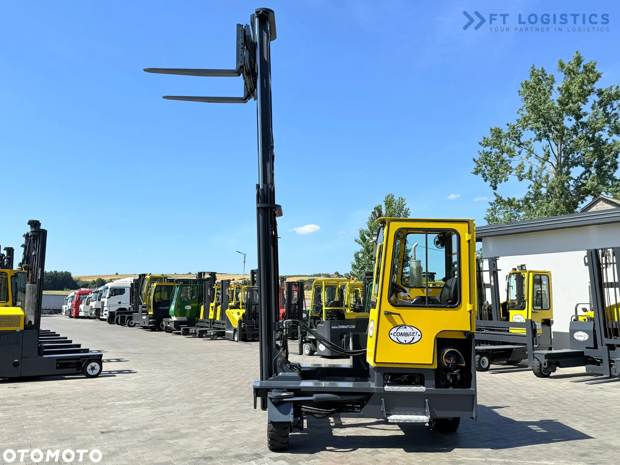 Combilift C5000XL / GAS / DUPLEX / 4500MM / WOLNY SKOK / PRZESUW WIDEŁ / POZYCJONER / KABINA XL / NOWE OPONY - 34