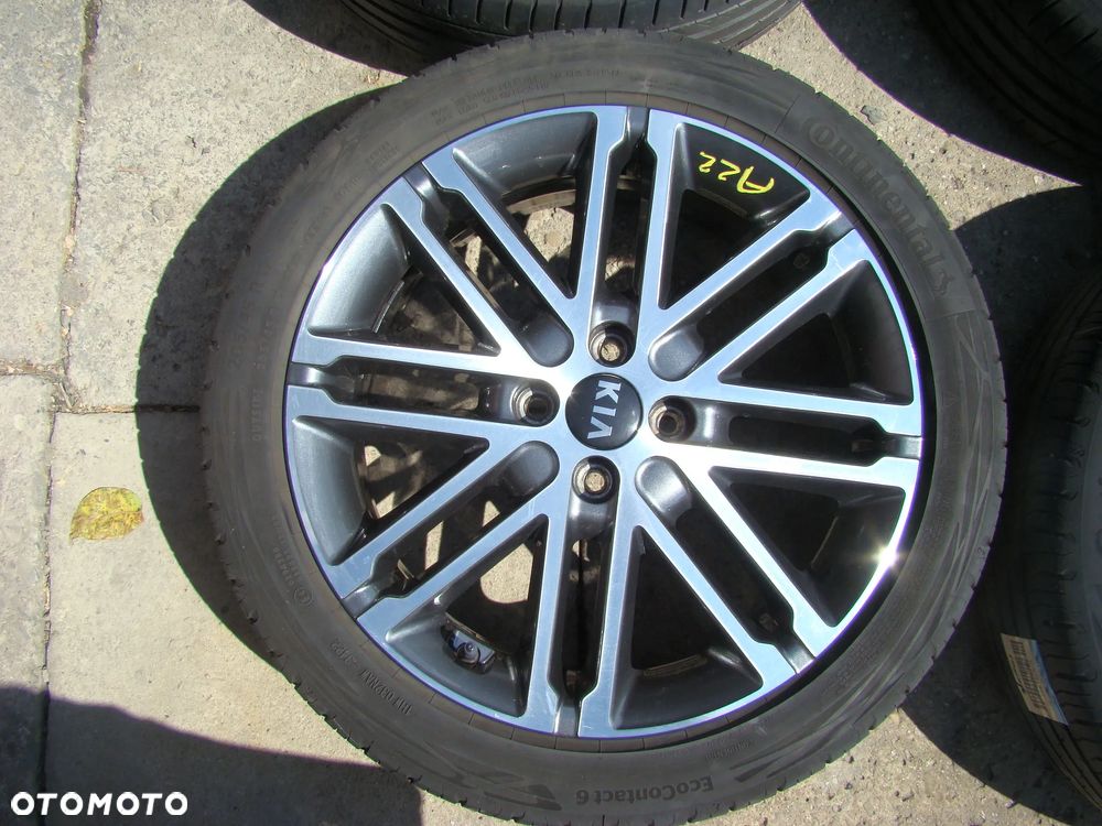 a22 4x100 Kia Rio Stonic 6,5Jx17 opony lato 205/45 R17 - 2