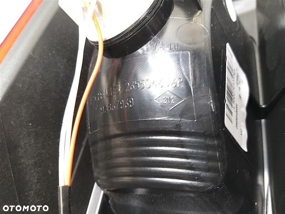 Lampa prawa tylna tył Opel Vivaro II 2014-2019 TRAFIC 265504656R ORYGINAŁ - 4