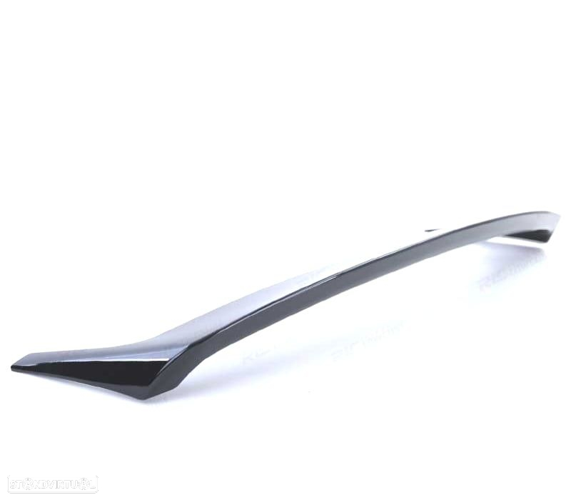 AILERON TRASEIRO BMW X5 E70 06-13 LOOK HAMANN PRETO BRILHANTE - 4