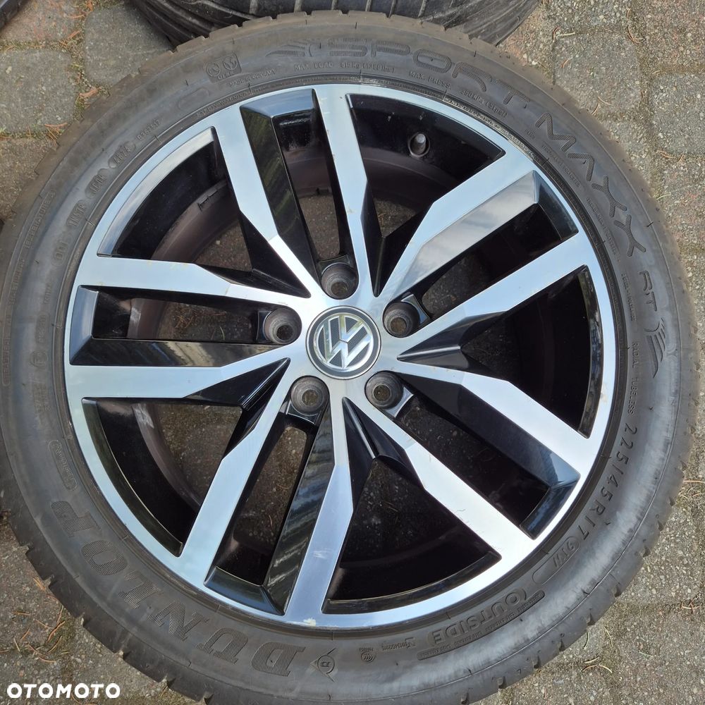 LATO KOŁA VW PASSAT GOLF TOURAN CADDY LEON OCTAVIA A3 225/45 R17 OPONY 2024r - 3