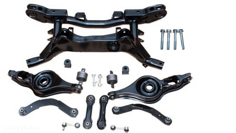 ZAWIESZENIE SANKI RAMA BELKA TYŁ MITSUBISHI LANCER 07- 4WD 4X4 + ŚRUBY