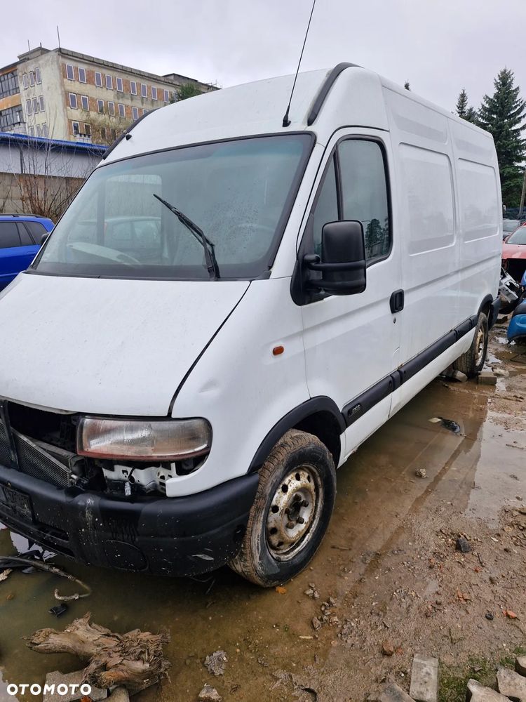 OPEL MOVANO 2.2 maska zderzak drzwi skrzynia felgi fotele - pojazd na częsci - 4