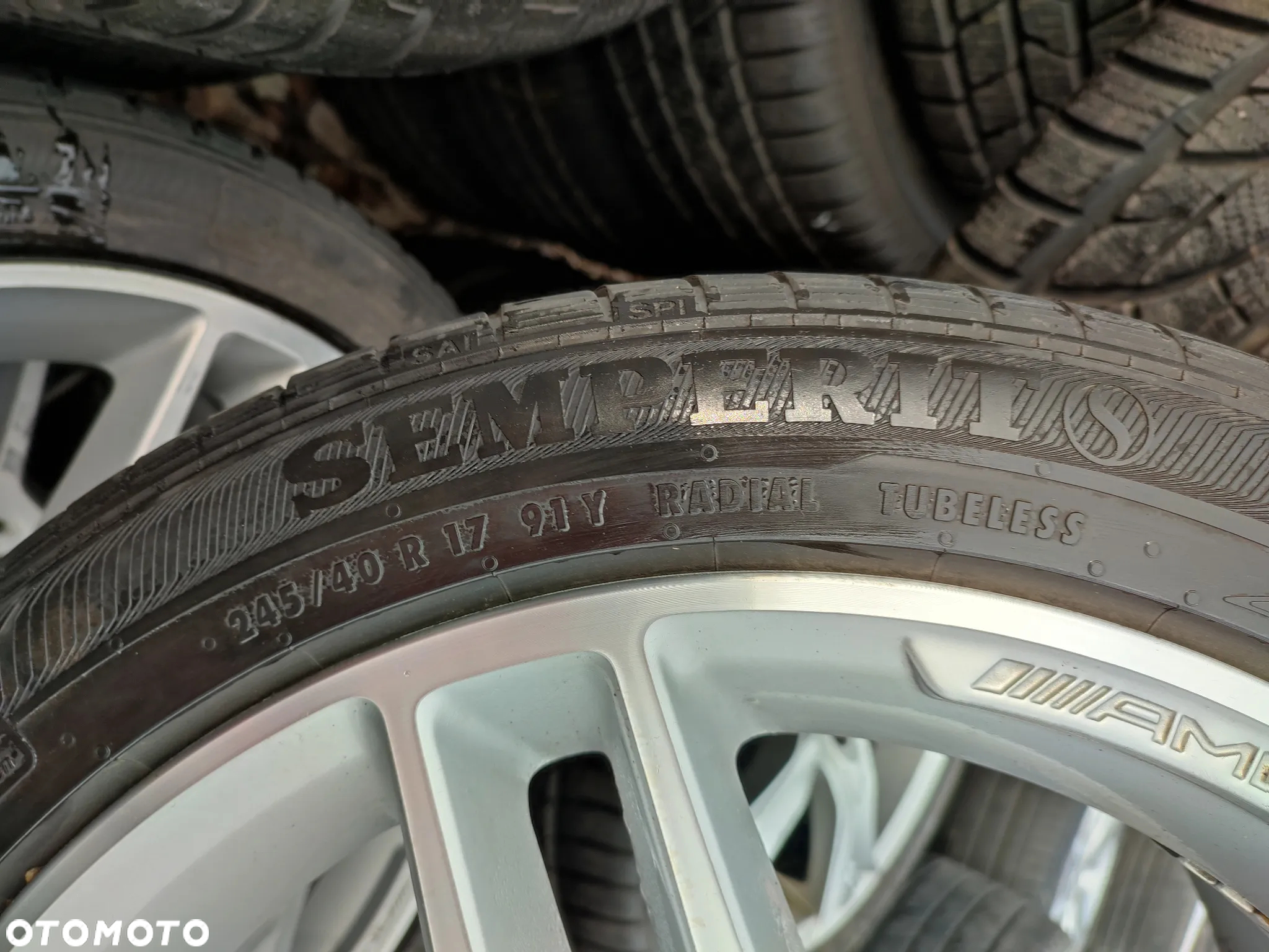 Koła kompletne lato letnie Mercedes AMG 8.5Jx17 ET58 17 cali 245/40 R17 - 2