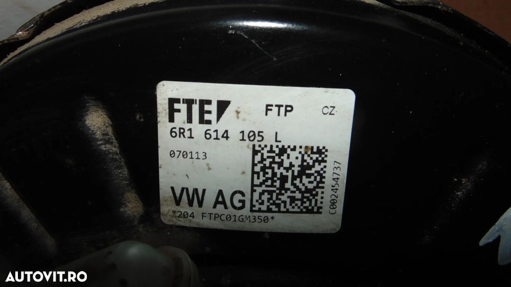Tulumba cu pompa servo frana Skoda Rapid,VW Polo 6R,Skoda fabia an 2013 cod 6R1614105L - 3