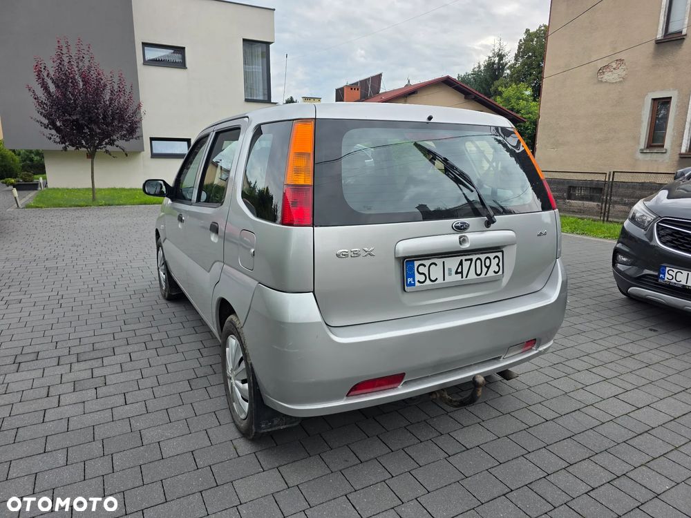 Subaru Justy 1.3GX 4WD - 2