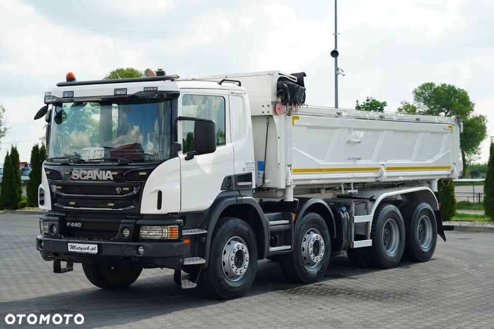 Scania P 440 / 8x4 / WYWROTKA / HYDROBURTA / BORDMATIC / / EURO 5 EEV - 17