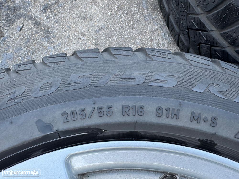 Jantes R16 5x120 BMW com pneus - 9