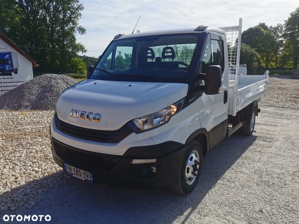 Iveco Daily 35C15 kiper Hak klima 3.0-150KM bliźniak wywrotka 35-150 - 15