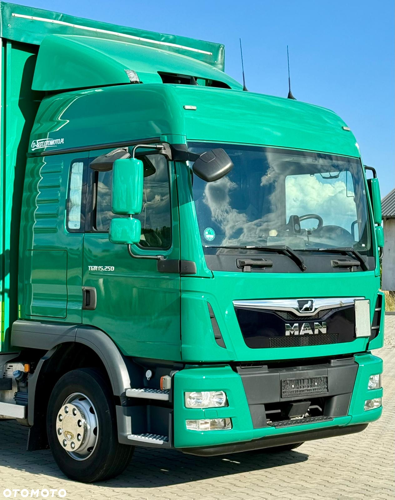 MAN TGM 12.250 / TGL 12.250 / FIRANKA / WINDA / AUTOMAT / 18 PALET / SYPIALKA / 2017 ROK - 6