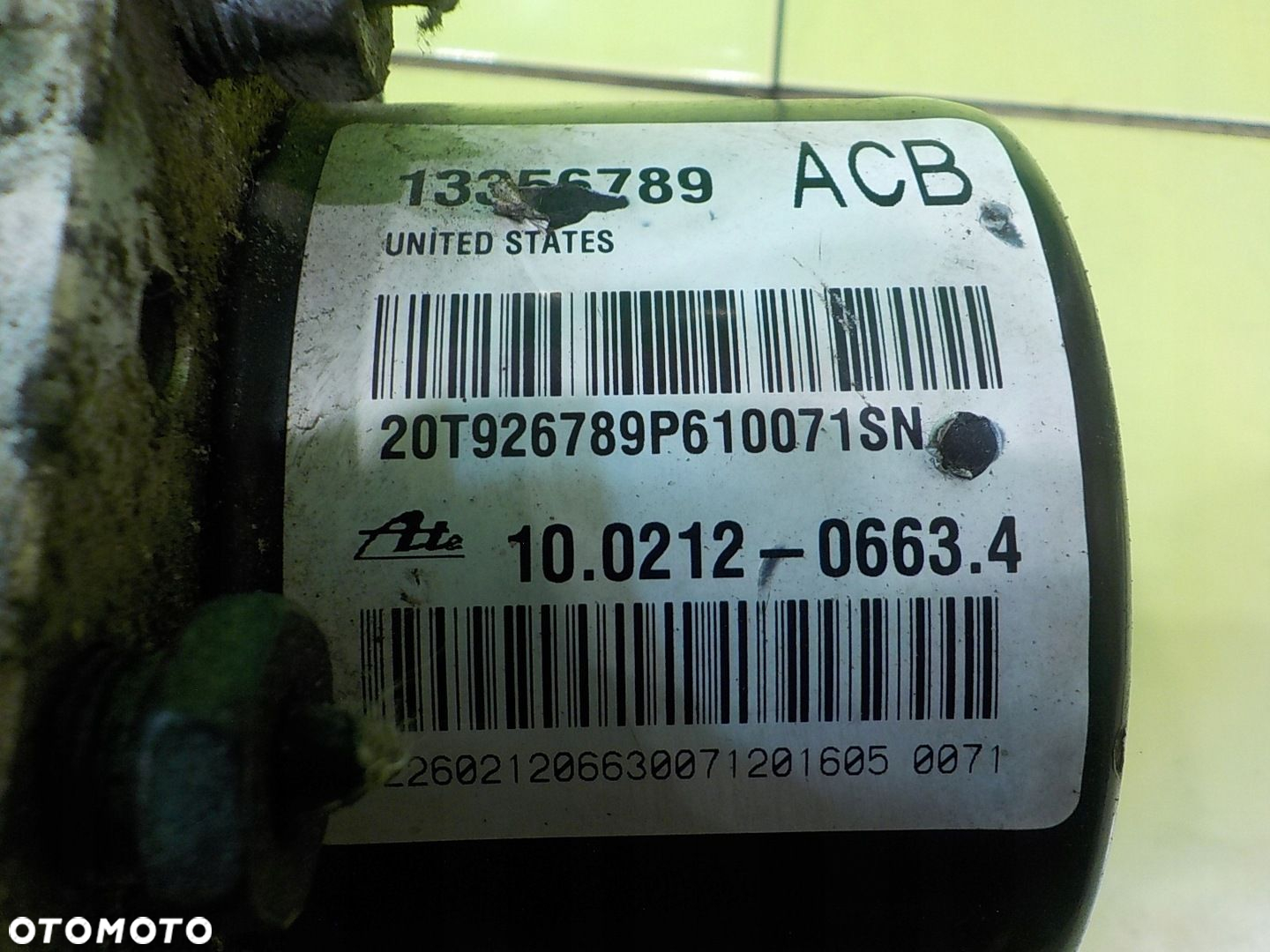 OPEL ASTRA IV J 1.4 B 12r HB 5D pompa ABS 13356789 - 7