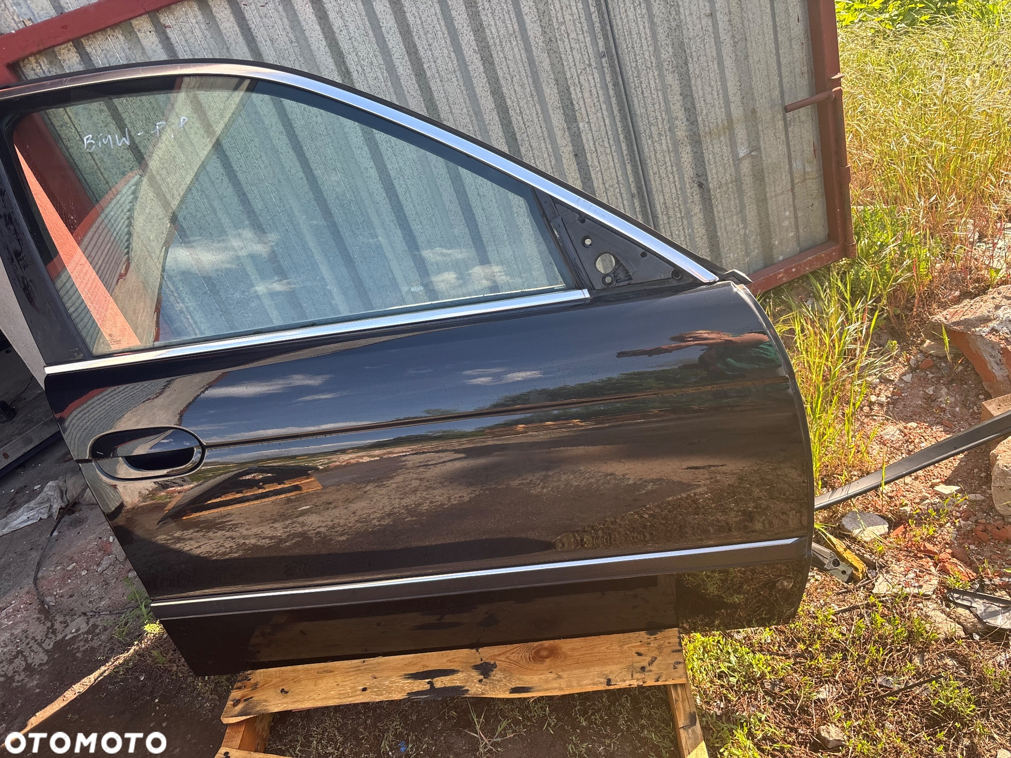 drzwi prawy przód  Bmw e39 sedan COSMOSSCHWARZ METALLIC ( 303) - 7