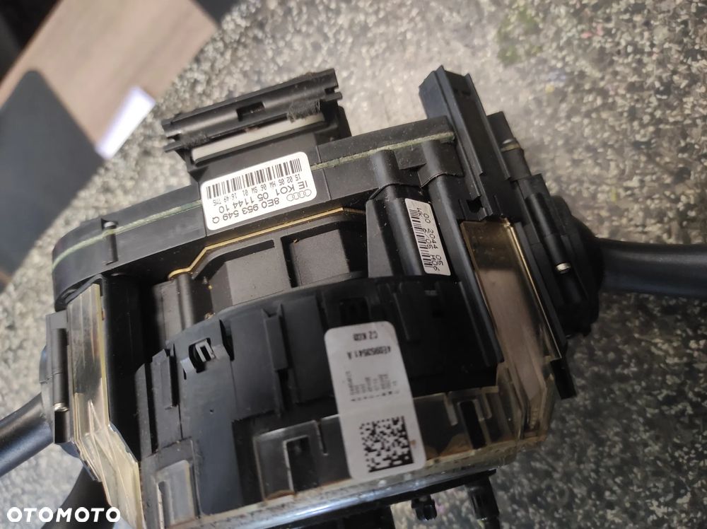 AUDI A4 B6 B7 KOMBI MANETKI TEMPOMATU ZESTAW POD TEMPOMAT MULTIFUNKCJA OBUDOWA CZARNA KOMPLEMAT WYSYŁKA !!!! - 5