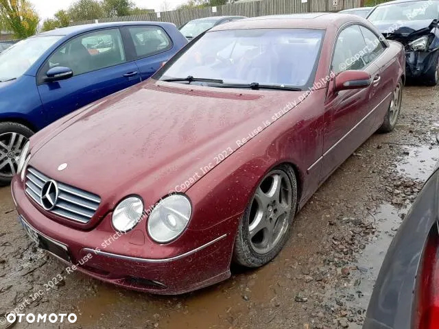 Maska Zderzak Reflektory Błotniki Wzmocnienie Belka Pas Przedni Lampy Mercedes CL500 CL600 W215 C215 Przyszowice - 5