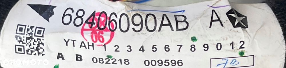 CHARGER 15- 3.6 GT WIĄZKA DESKI 68406090AB - 3