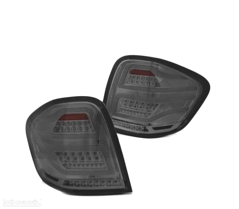FAROLINS TRASEIROS LED MERCEDES W164 05-08 ESCURECIDO - 2