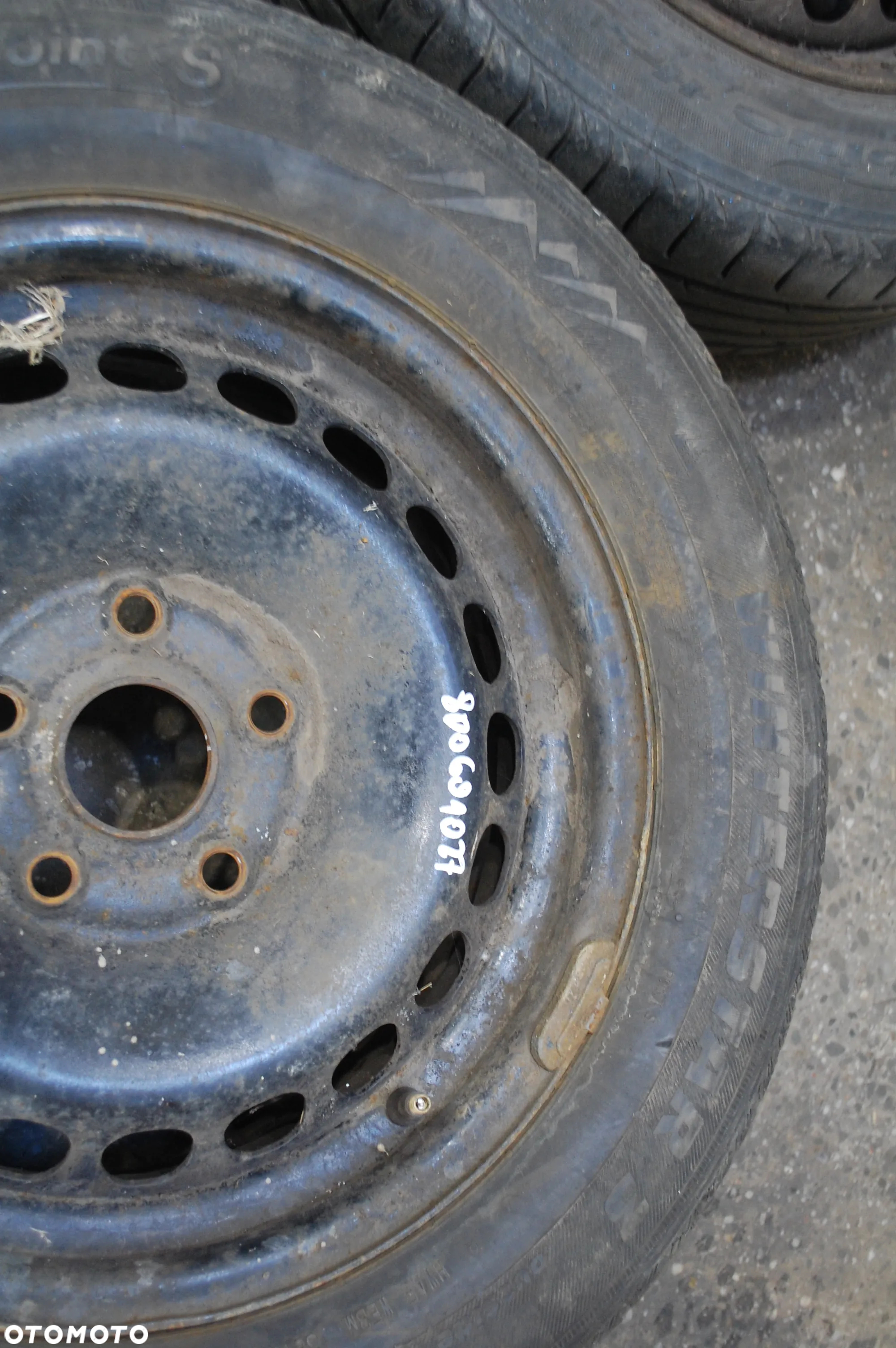 FELGI STALOWE + OPONY LETNIE 195/65R15 8D0601027 ET45 6J AUDI A4 B6 B7 VW PASSAT - 3