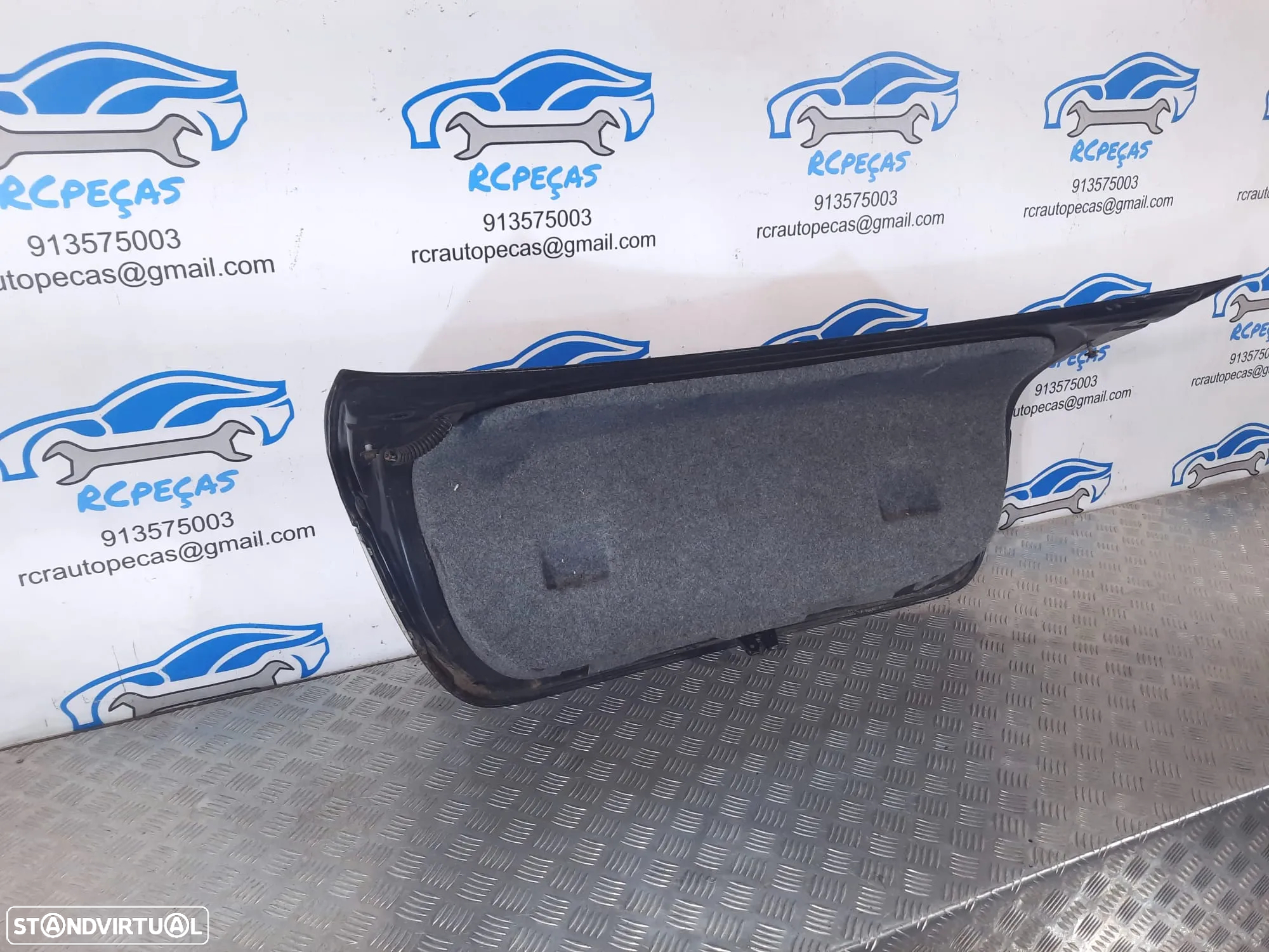 PORTA TAMPA MALA BMW SERIE 3 E90 41627151491 7151491 FECHO PUXADOR LUZ 3º STOP - 5