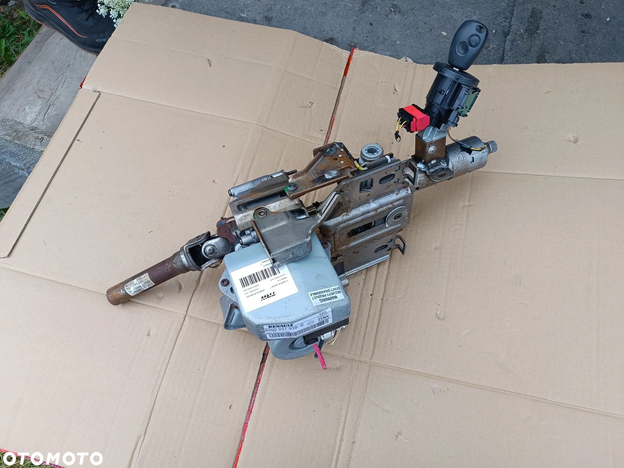 KOLUMNA KIEROWNICZA WSPOMAGANIE RENAULT CLIO III MODUS 8200937939--E - 1