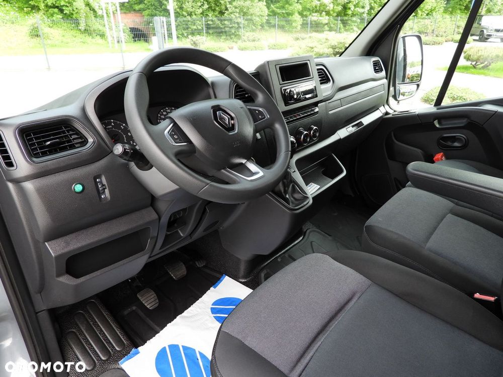 Renault MASTER PLANDEKA 10 PALET WEBASTO TEMPOMAT LEDY PNEUMATYKA KLIMATYZACJA  165KM - 3